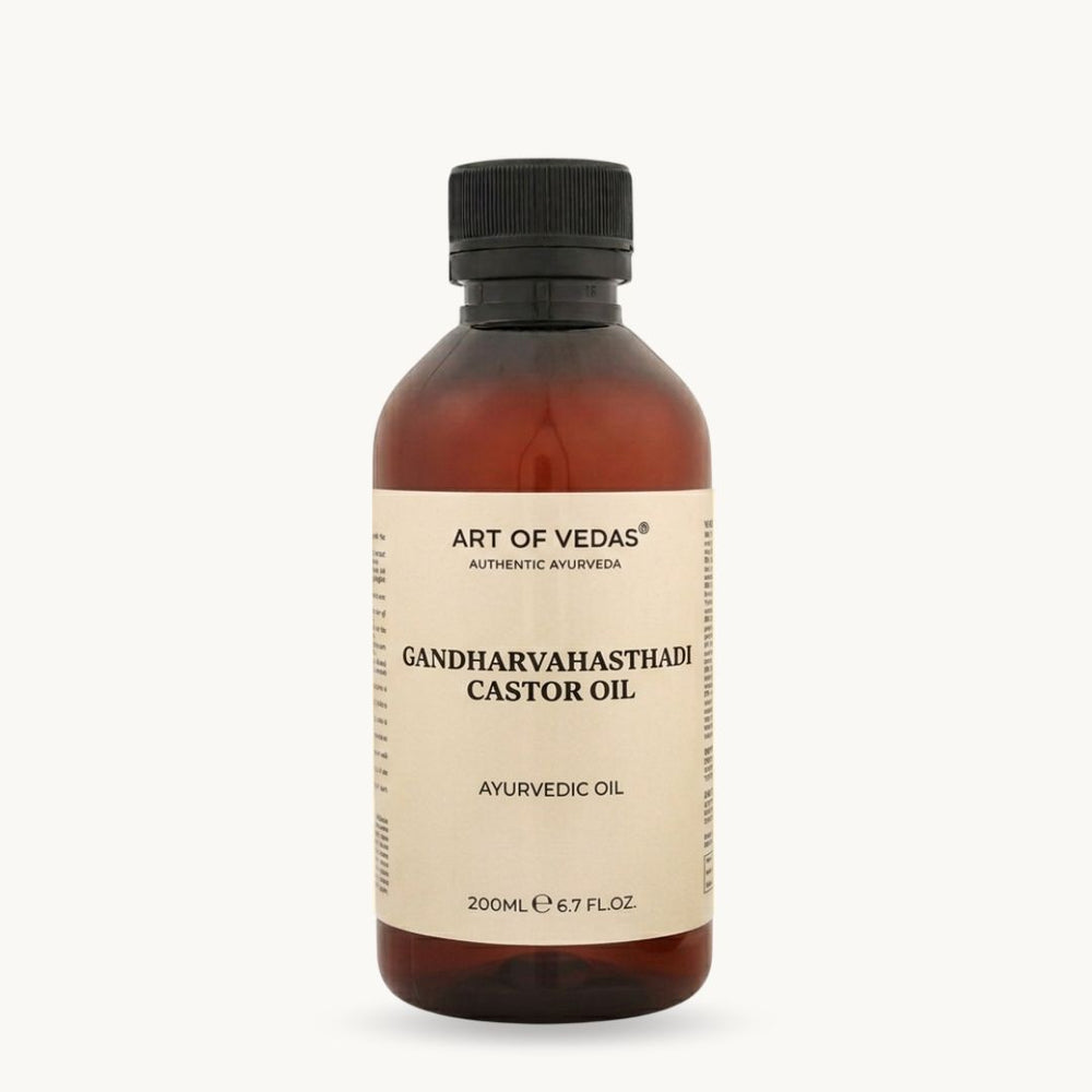 Art of Vedas, Gandharvahasthadi Eranda Thailam, 200 ml, klasični ajurvedski Thailam