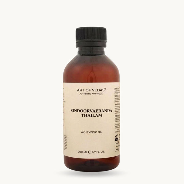 Art of Vedas Sinduvarairanda Thailam, 200 ml, klasični ajurvedski Thailam
