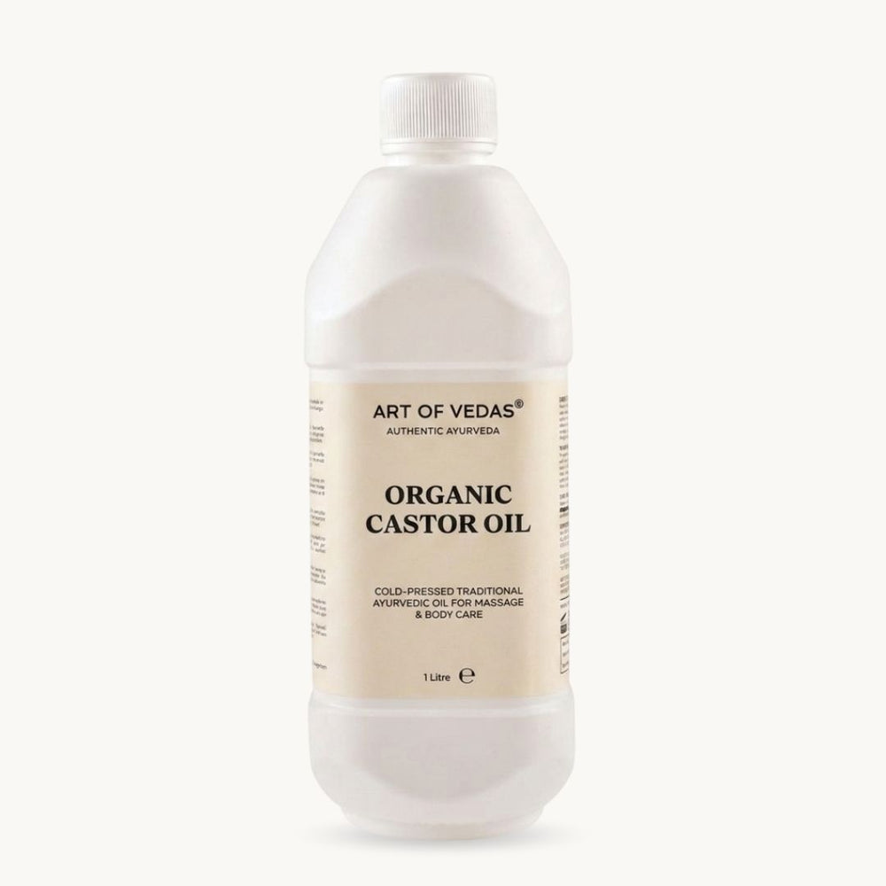 Art of Vedas, Organsko ricinusovo ulje, 1 liter, klasicni ayurvedski pripravak